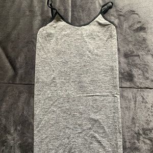 Gray tank top